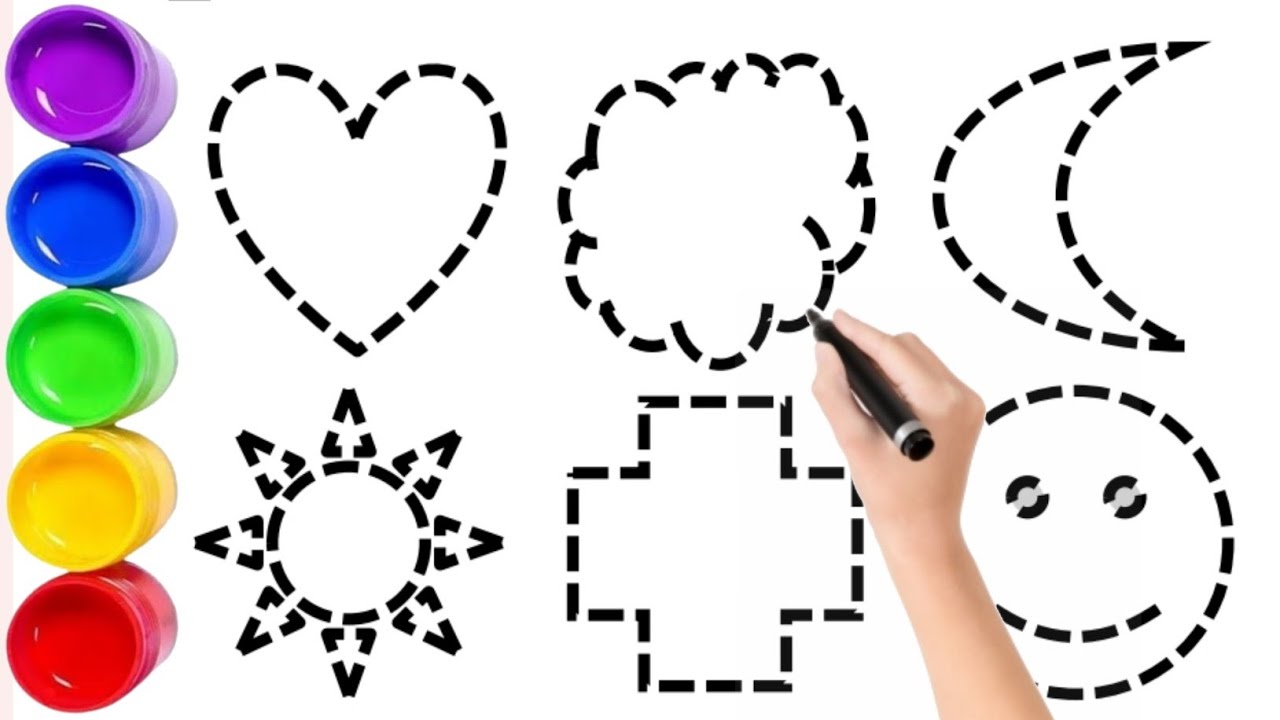 Learn Shapes for Kids | Fun & Colorful Shapes Learning Video, EP. 4५