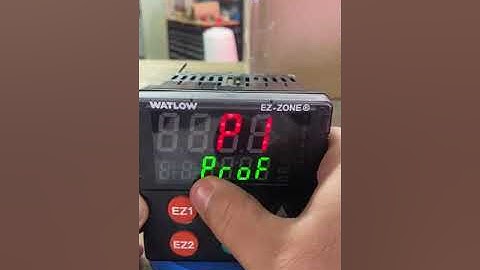 Watlow PM4 How to Write a Profile