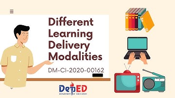 Learning Delivery Modalities (DM-CI-2020-00162)