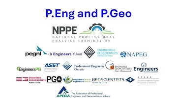 P.Eng vs P.Geo | National Professional Practice Examination | NPPE