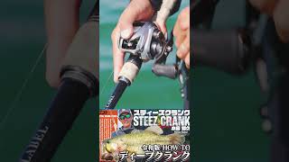 【ダイワ】STEEZクランク「令和版 HOW TO ディープクランク」　#shorts #daiwa #クランクベイト
