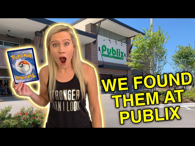 WE FOUND POKEMON CARDS AT PUBLIX!! (Weekend Pokmon Hunt) - YouTube WE FOUND POKEMON CARDS AT PUBLIX!! (Weekend Pokmon Hunt) - YouTube