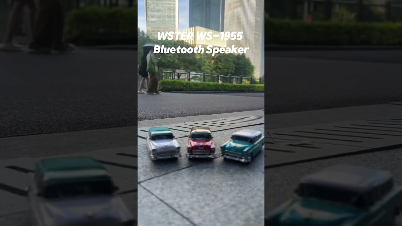 Vintage Car Bluetooth Speaker  Retro Design + Clear Sound 🎶