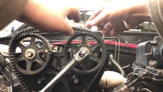 How to change MX5 / Miata Timing Belt and Cam Pulleys