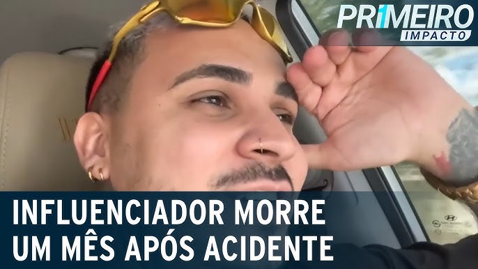 Influencer do grau morre após bater em poste e amigos lamentam