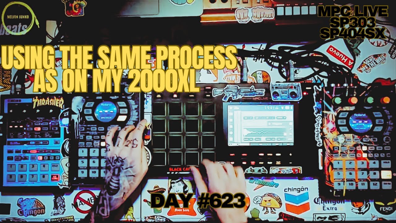 MPC Live Fast Boom Bap Workflow | Auto Chop + Preloaded Drums (SP404SX + SP303)