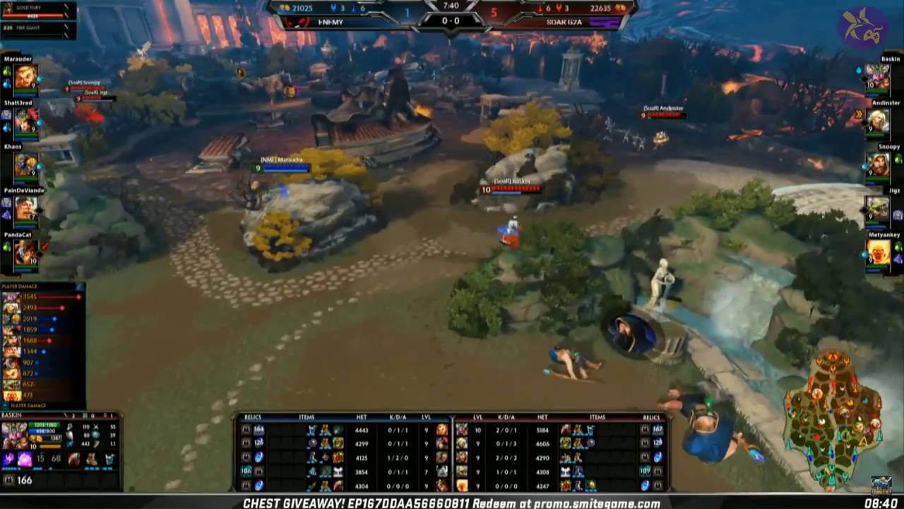 [RU] ► Epsilon Invitational ► Enemy vs SoaR G2A ► Day 1