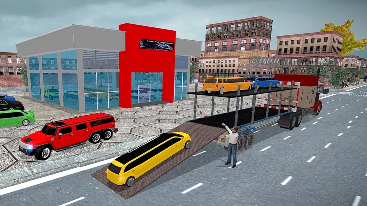 Limo Transporter Trailer Truck (by Zing Mine Games Craft) Android Gameplay [HD]