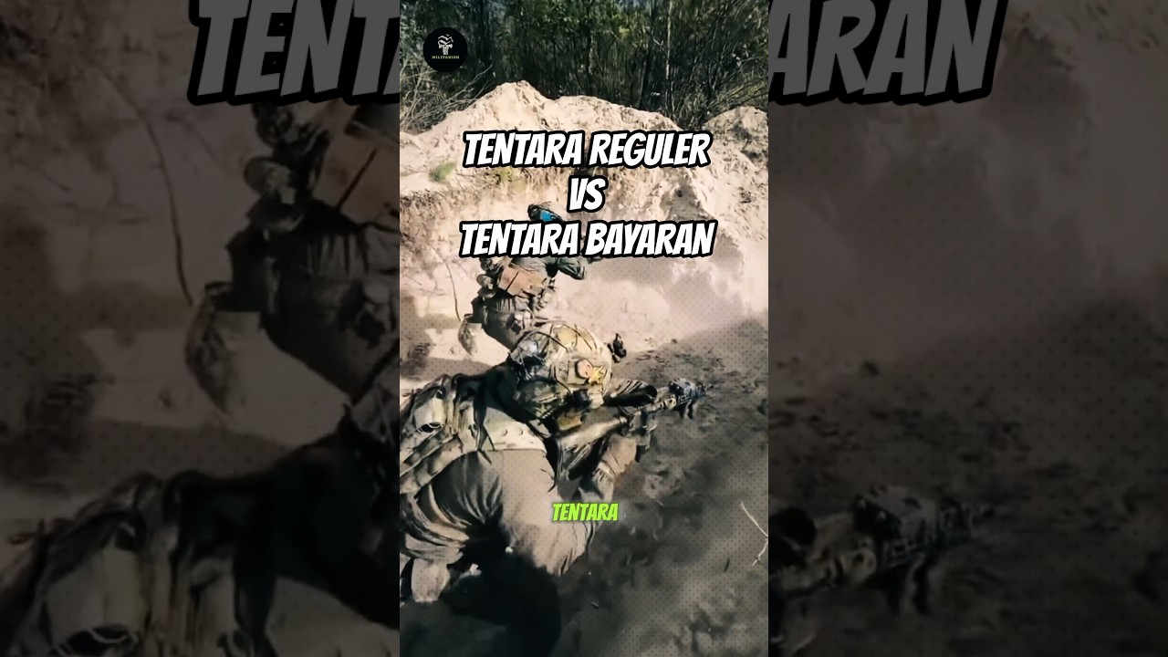 Apa Jadinya Jika Tentara Bayaran Melawan Tenta Reguler!? #military #tentara #army #short