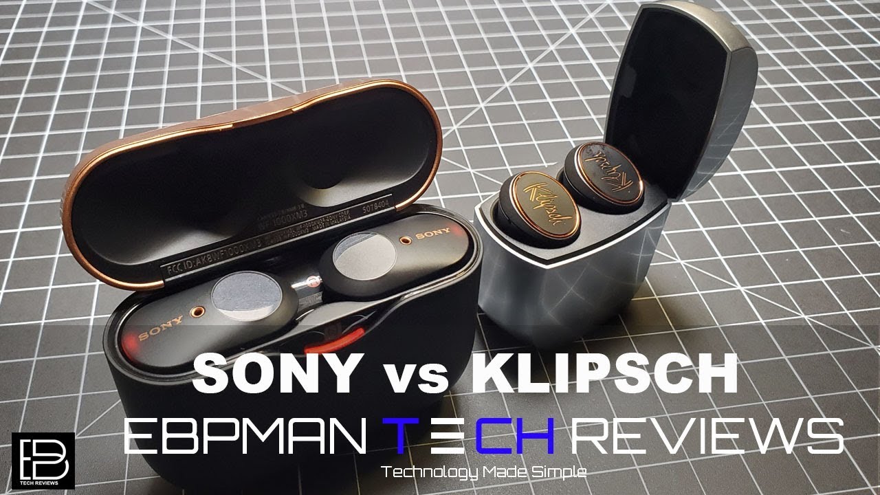 Which should you buy? Sony WF1000XM3 vs Klipsch T5 True Wireless Earbuds