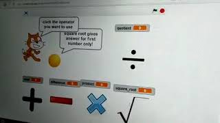 12 year creating a simple calculator using scratch in India