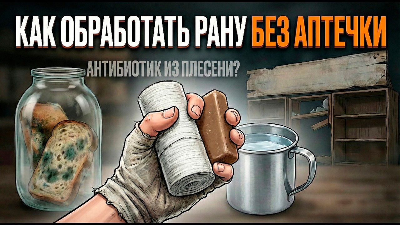 Антибиотиков нет: как обработать рану без аптечки