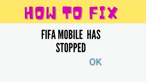 #fifa #fing24 FIFA MOBILE HAS STOPPED WORKING , HOW TO FIX ⚽⚽ | FING 24 😌🆒