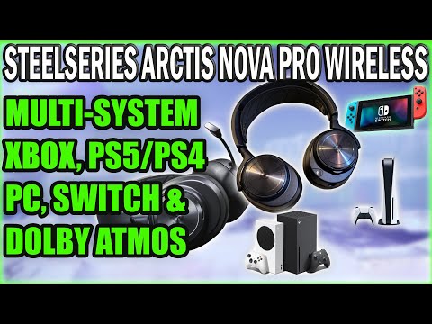 Arctis Nova Pro Wireless for Xbox, PC, PlayStation, VR, Switch