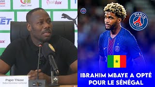 Pape Thiaw reveals how he secured Ibrahima Mbaye from PSG: "We had to meet his parents…"