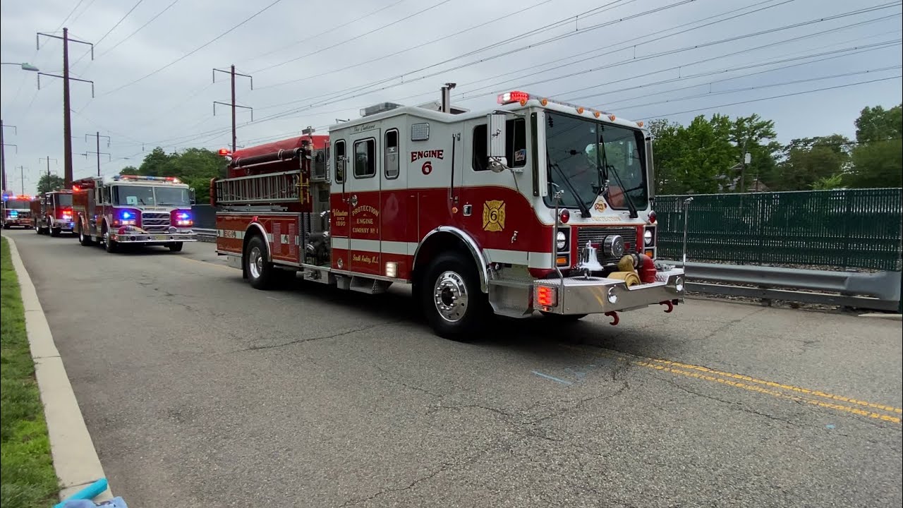 South Amboy Fire Department Engine 6 In A Parade YouTube