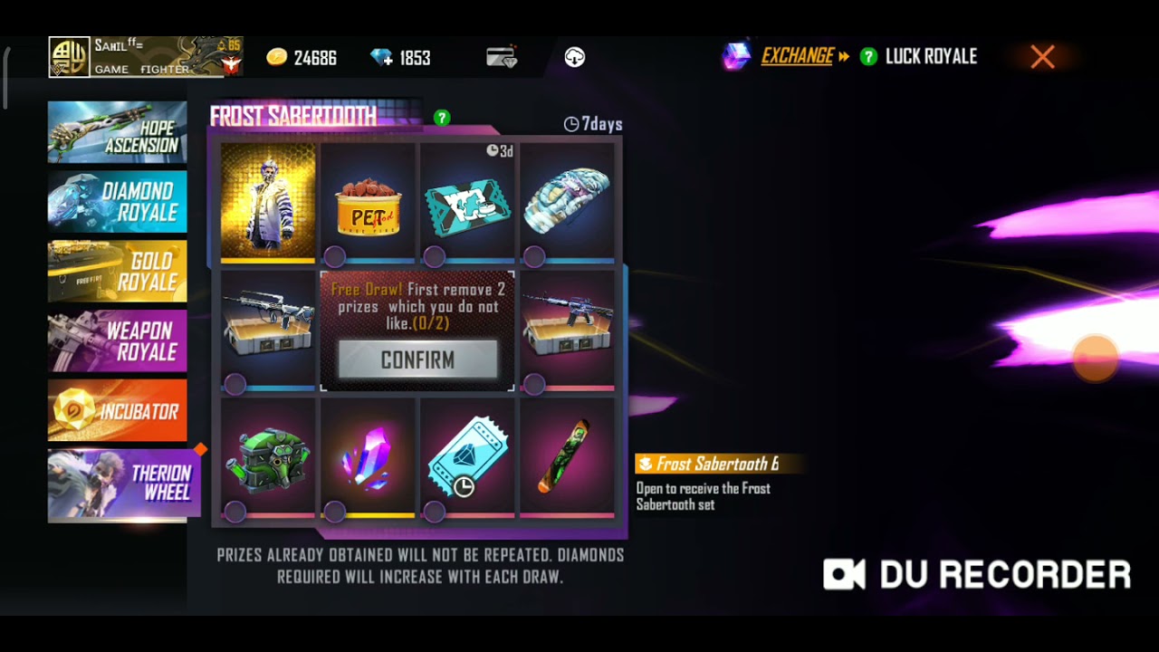 New Therion wheel spin