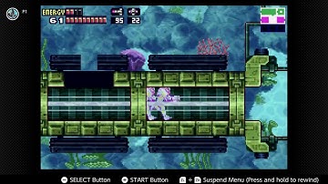 Metroid Fusion - Shinespark Trick & Secret Message