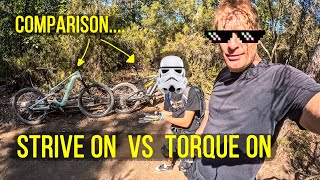 Ride Comparison: Canyon's Strive ON v Torque ON