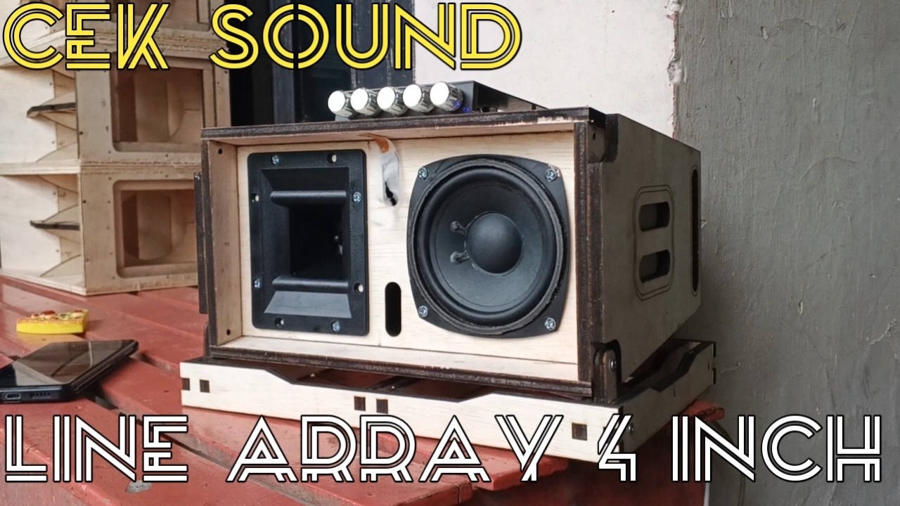 CEK SOUND BOX MIDLE 4 inch SUARA BERSIH CENTANG CETUNG 👍🔥#miniatursoundsystem #linearrayspeakers