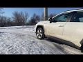 Тест RAV4 2019 2WD зимой по снегу