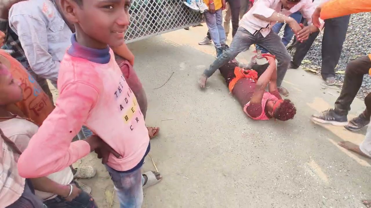 माता रानी के विसर्जन के time नागिन dance 😁🤣#2026 #matarani 