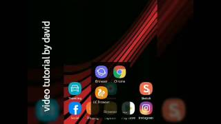 video tutorial | how to make a watermark using PicSay Pro app | by david screenshot 2