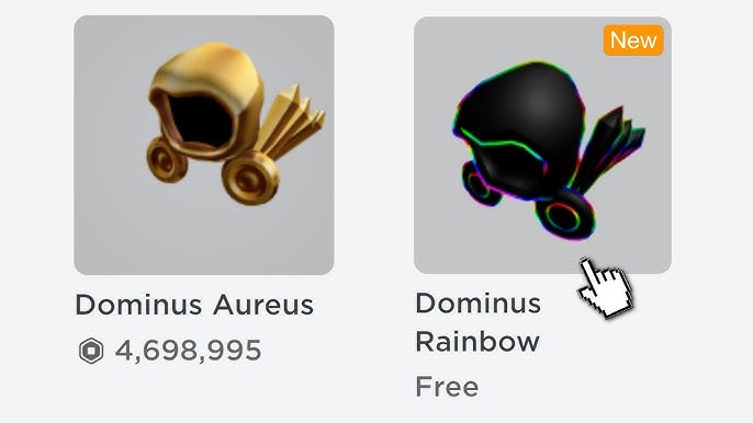 FREE UGC Rainbow Dominus - Roblox