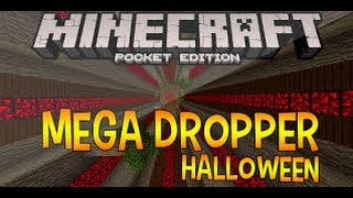 MEGA DROPPER HALLOWEEN [MINI GAME] MINECRAFT PE