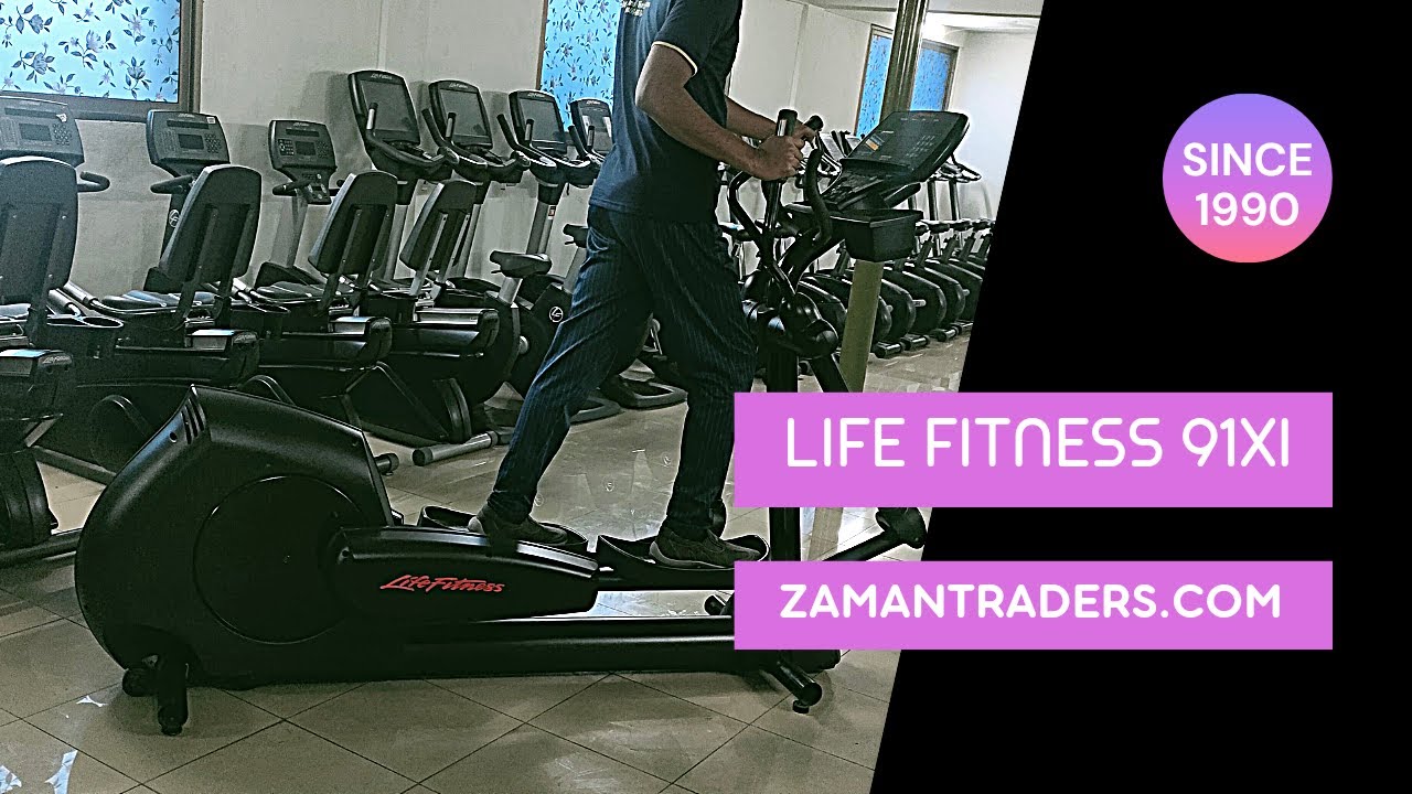 Life Fitness 9500HR Elliptical - YouTube