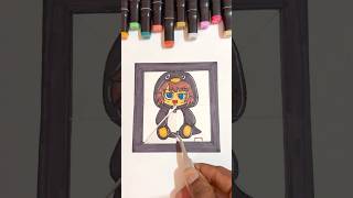 Gogogaga Chibi Penguin Beautiful Puzzle Game #art #gogogaga