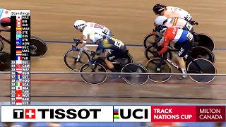 Men Elimination Race | 2023 Tissot UCI Track Nations Cup - Milton, Canada screenshot 2