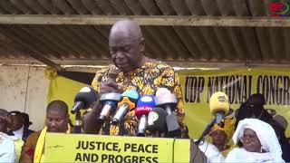 Ex Minister Amadou Sanneh Addresses UDP Congress