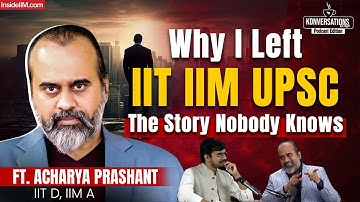 IIT, IIM, UPSC Are Useless If Your Mind Isn’t Free, Ft. @ShriPrashant | Acharya Prashant, KCP Ep 13