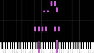 C418 - Chris (from Minecraft) - Piano Tutorial @sheetmusicboss