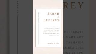 10 free font pairs for polished & on-point wedding stationery #diywedding #shorts #weddinginvitation
