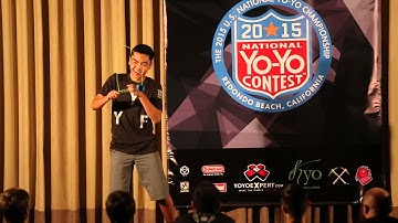 Evan Nagao - 1A Prelim - 2nd Place - 2015 US National Yo-Yo Contest