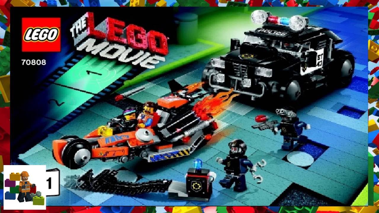 LEGO instructions - LEGO Movie - 70808 - Super Cycle Chase (Book 1