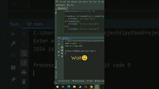 Famous Determine Leap Year In Python | #shorts #shortvideo #short #python Net Worth