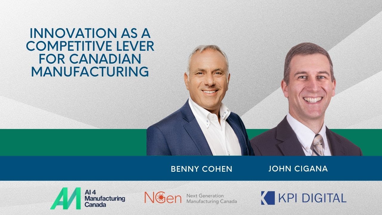 Webinar: Innovation as a Competitive Lever for Canadian Manufacturing