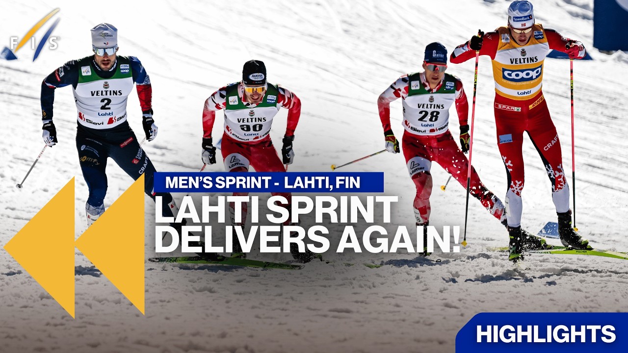 Lahti sprint Delivers Again! | Highlights | FIS Cross Country