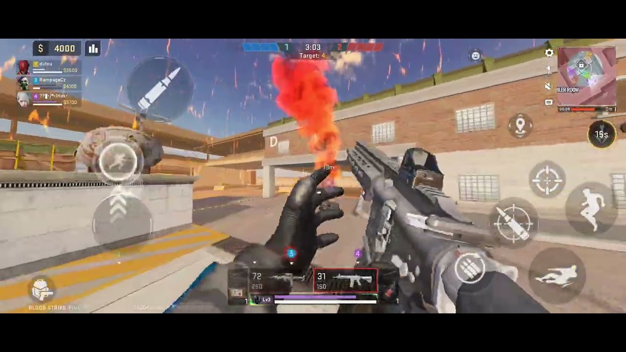 Putting up a good fight... Blood Strike SR Rank be like