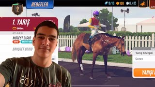 Dünyanın En İnteresan At Yarışı Olan Rival Stars Horse Racing Oyununu Oynadım.