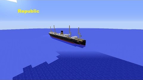 RMS Republic I Minecraft I 1:5 Scale Tutorial