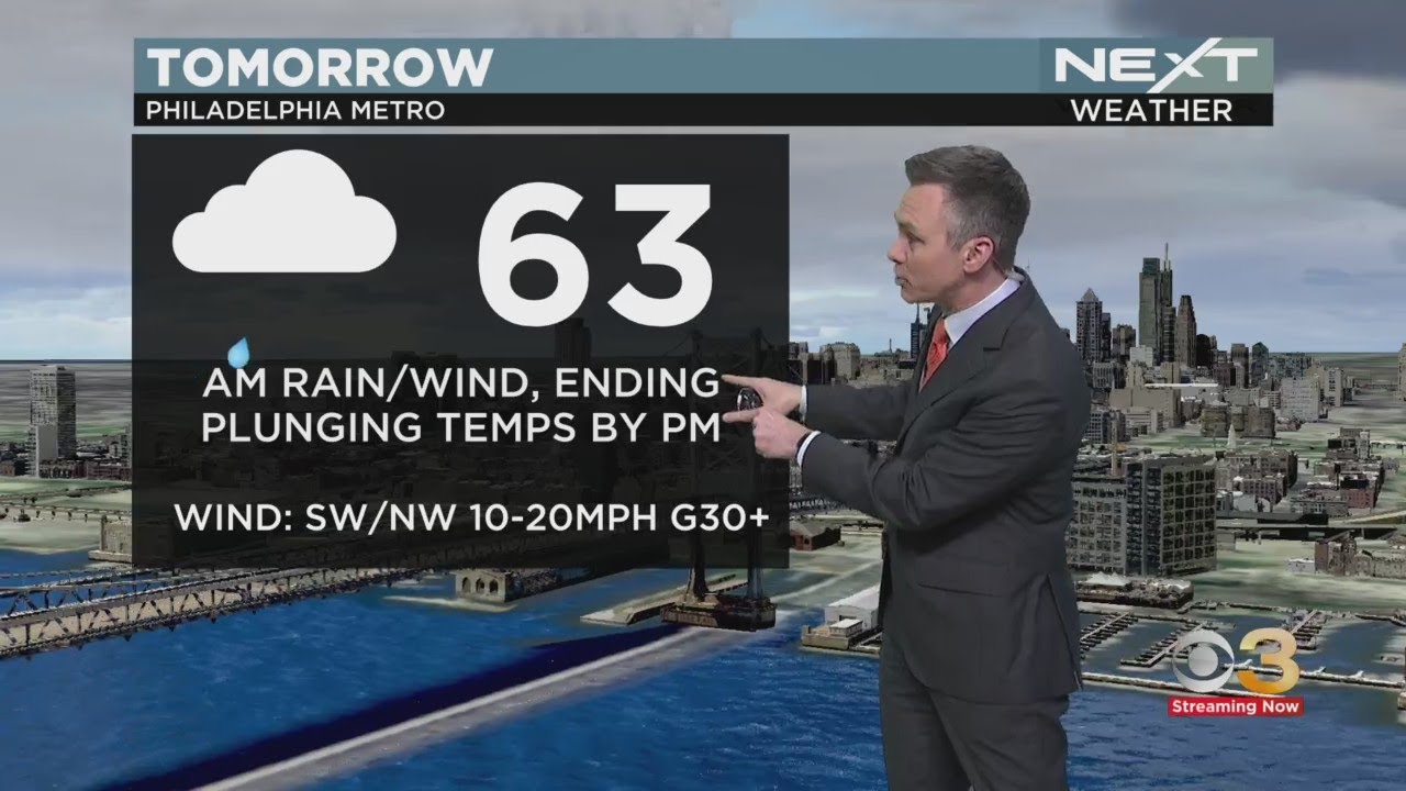 NEXT Weather: Windy and wet Friday - YouTube