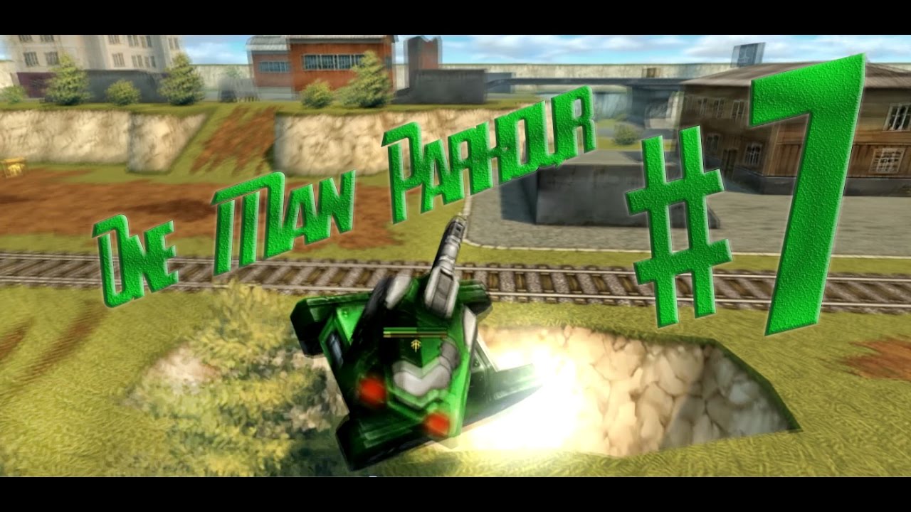 Tanki Online | One Man Parkour | Одиночный паркур Nº7 от| kisane10 |400 subs special