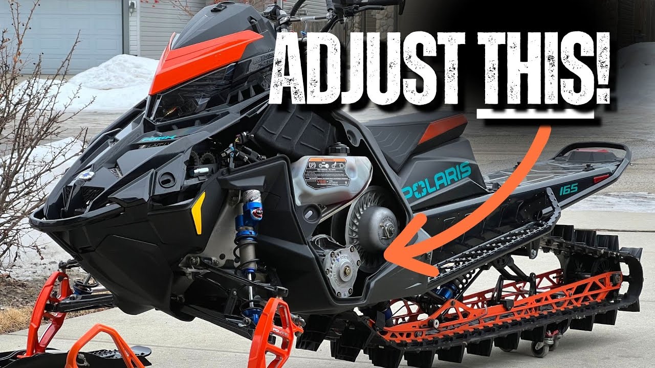 Tip: Easy Clutch Belt Maintenance \\ Polaris RMK Belt Deflection