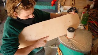 How to Make Skateboards Out of Your Garage with HANDSHAPED SKATEBOARDS