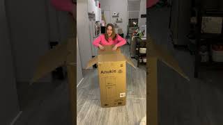 Anukis blue mini fridge