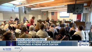 Athens City Council tables data center zoning decisions after dozens of residents show up to protest